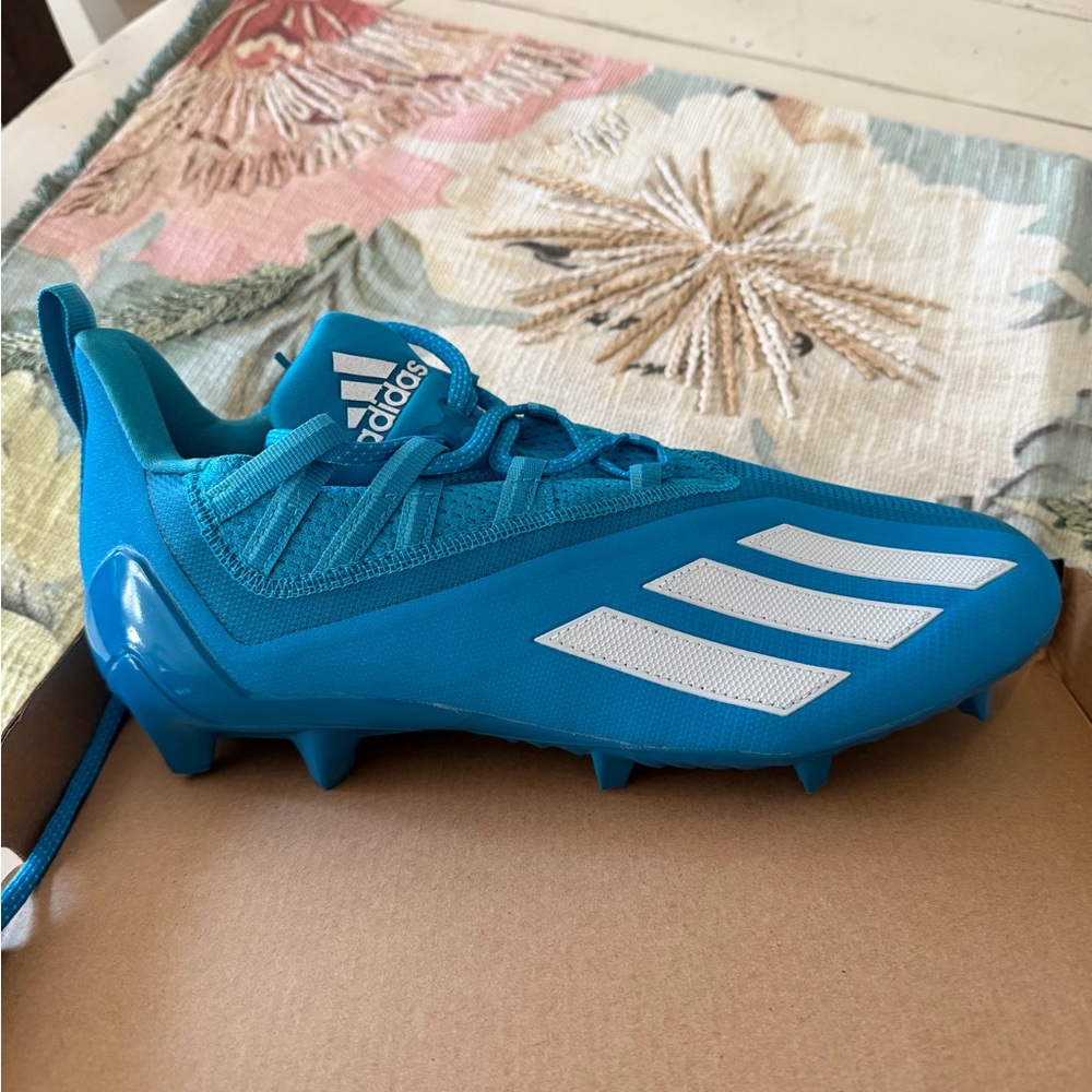 Adidas  Men’s Turquoise Football Cleats